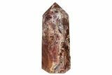 Polished, Red Chaos Brecciated Jasper Tower - Madagascar #210285-1